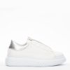 Scarpe ANDIAFORA | Sneakers Andiafora In Pelle Color Bianco Libi