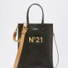 Borse N21 | Borsa A Manon21Shopping Small Da Donna In Ecopelle Nera 21Ibs0178Eco0