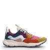 Scarpe FLOWER MOUNTAIN | Sneakers Flower Mountain In Suede E Mesh Color Yellow E Fuxiayamano 3