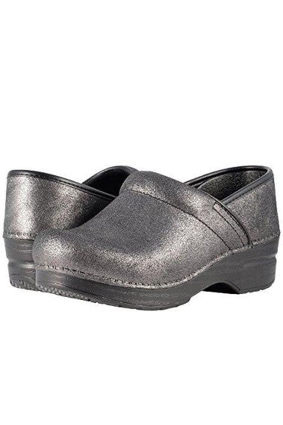 Scarpe DANSKO | Zoccolo Da Donna Black Metallic Professional Dansko