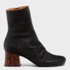 Scarpe CHIE MIHARA | Stivaletto Chie Mihara Da Donna In Pelle Nera Meru