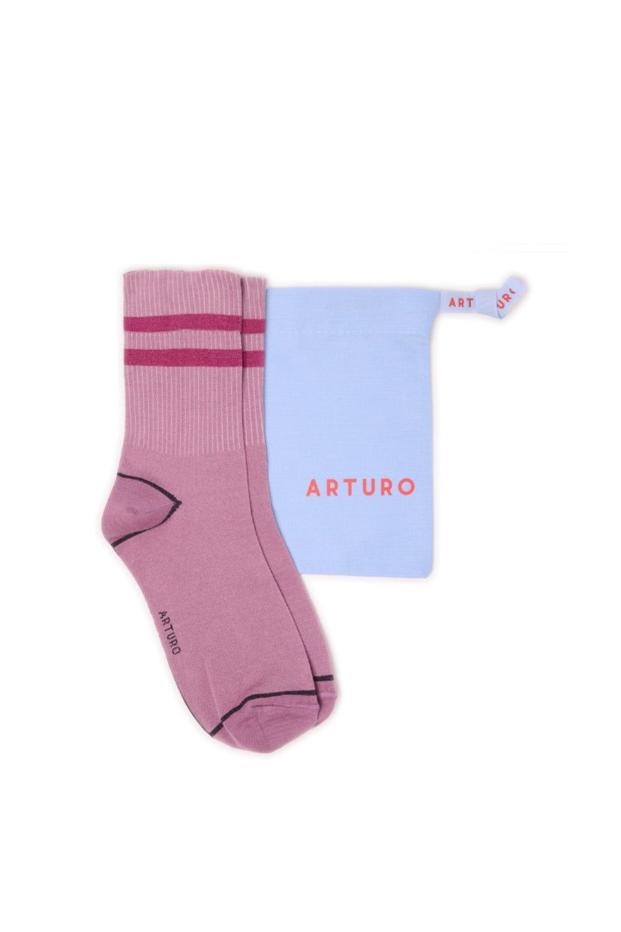 Accessori ARTURO | Calza Arturo Malva Atletico