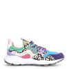 Scarpe FLOWER MOUNTAIN | Sneakers Flower Mountain In Suede E Mesh Camouflage Bluyamano 3