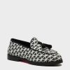 Scarpe DOTZ | Mocassino Dotz Bianco E Nero Killay