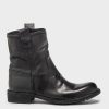 Scarpe OFFICINE CREATIVE | Stivaletto Polacchino Da Donna In Pelle Nera Legrand 205