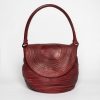 Borse MAJO | Borsa A Spalla Majo In Pelle Bordeaux Bovg0922