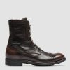 Scarpe OFFICINE CREATIVE | Stivaletto Officine Creative In Pelle Marrone Calixte023