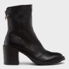 Scarpe FIORENTINI +BAKER | Stivaletto Polacchino Fiorentini & Baker Da Donna In Pelle Nera