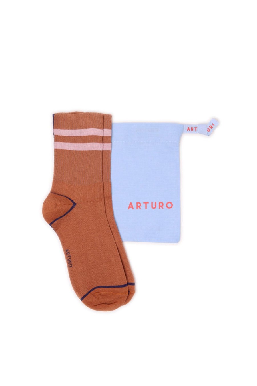 Accessori ARTURO | Calza Arturo Nocciola Atletico