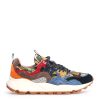 Scarpe FLOWER MOUNTAIN | Sneakers Flower Mountain In Suede E Mesh Multicolor Yamano 3