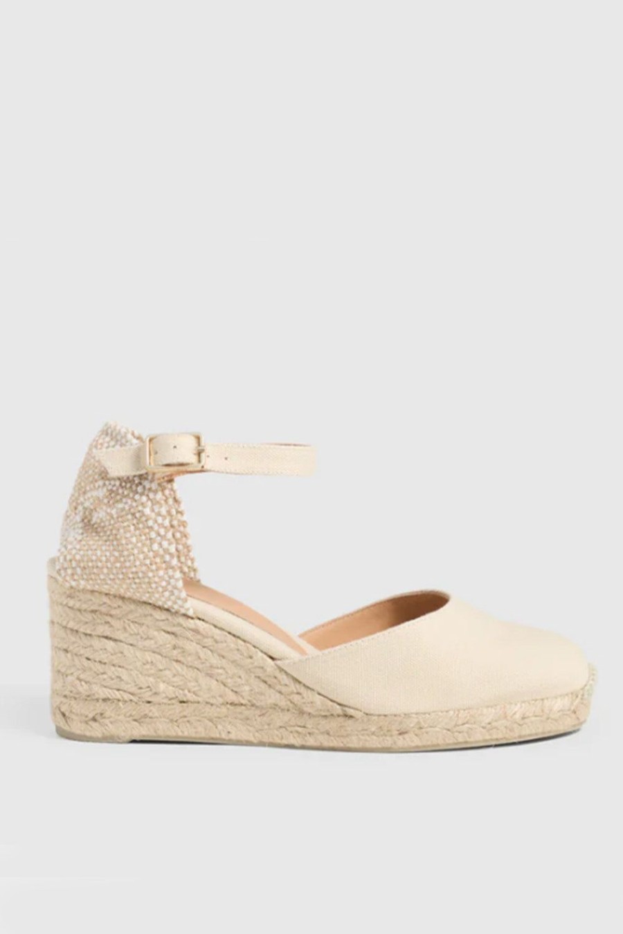 Scarpe CASTANER | Espadrilles Castaner Da Donna In Cotone Avorio Carol