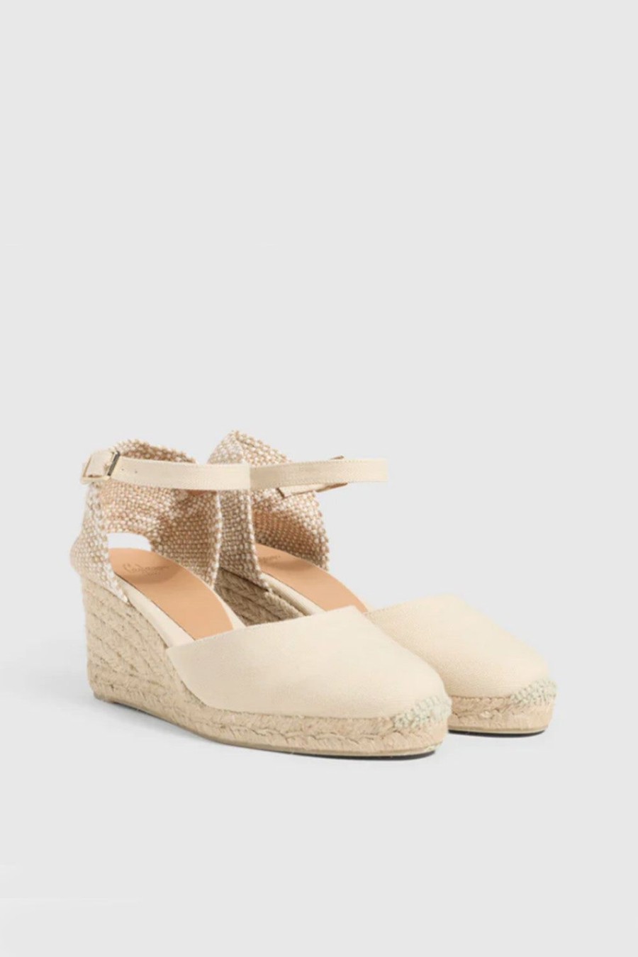 Scarpe CASTANER | Espadrilles Castaner Da Donna In Cotone Avorio Carol