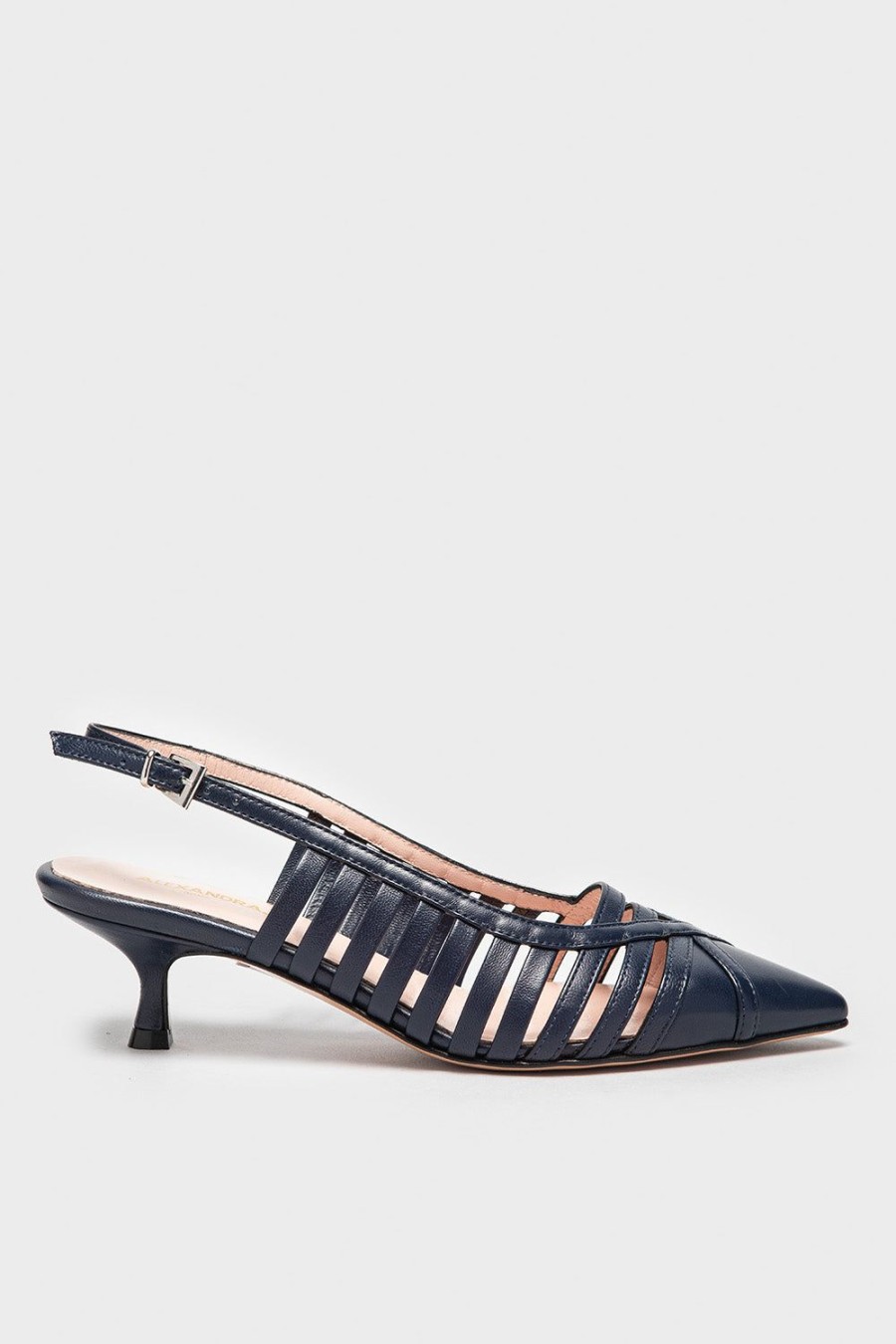 Scarpe ALEXANDRA | Slingback Alexandra Da Donna In Nappa Blu