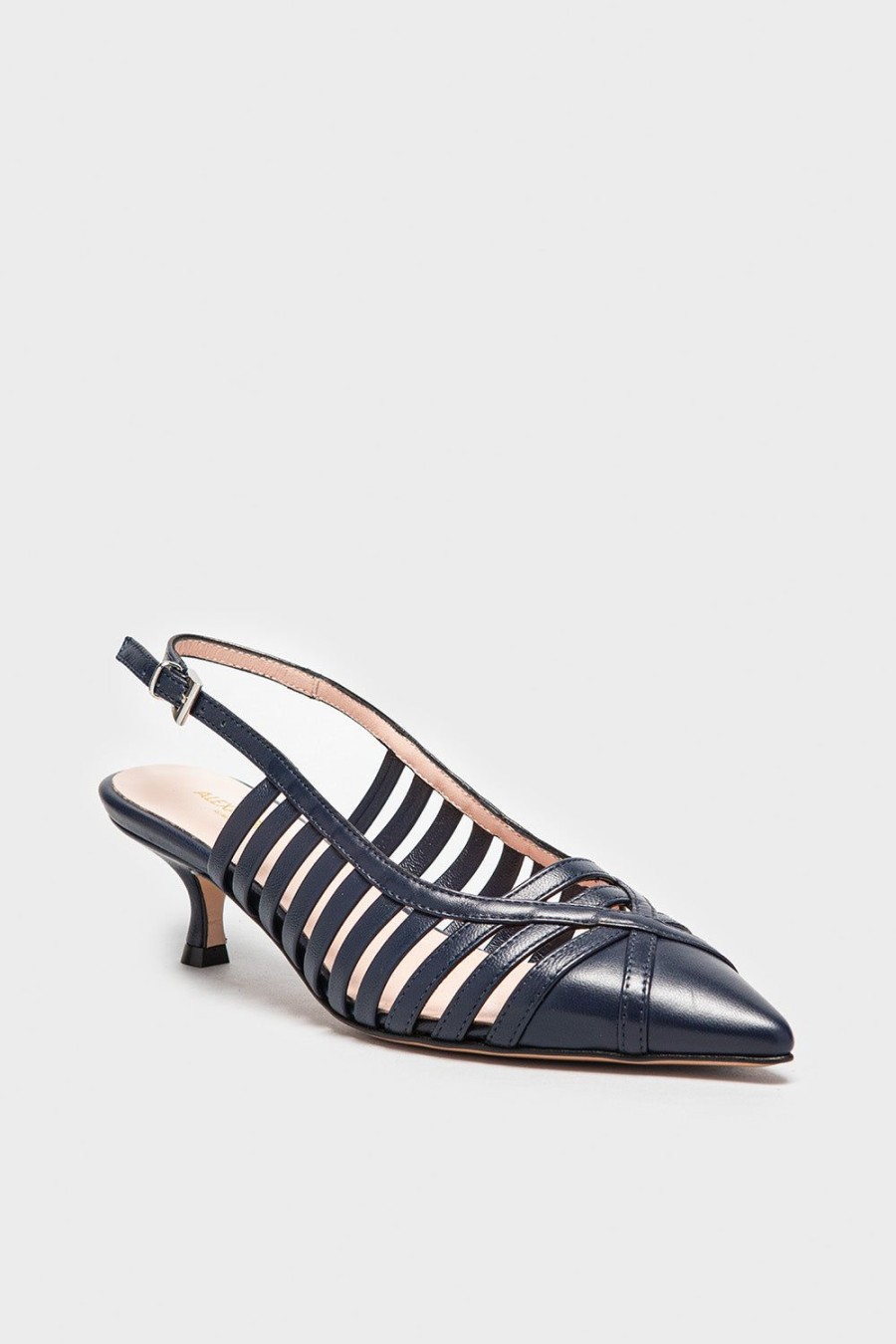 Scarpe ALEXANDRA | Slingback Alexandra Da Donna In Nappa Blu