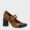 Scarpe CHIE MIHARA | Decollete Bebe Chie Mihara Beige E Nero