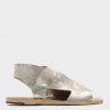 Scarpe OFFICINE CREATIVE | Sandalo Officine Creative Laminato Platino Itaca/033