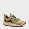 Scarpe FLOWER MOUNTAIN | Sneakers Flower Mountain In Suede E Canvas Beigeyamano 3